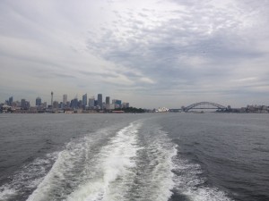Sydney z vody